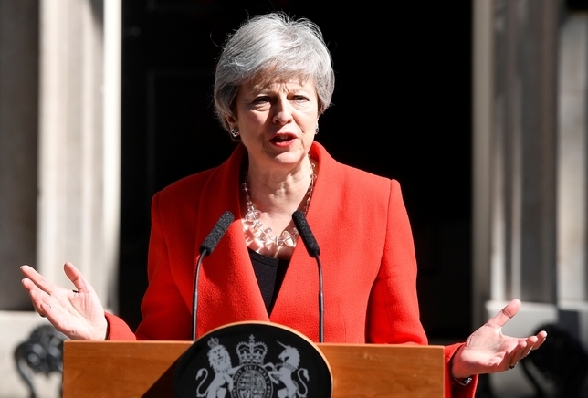 May anuncia su dimisión como primera ministra