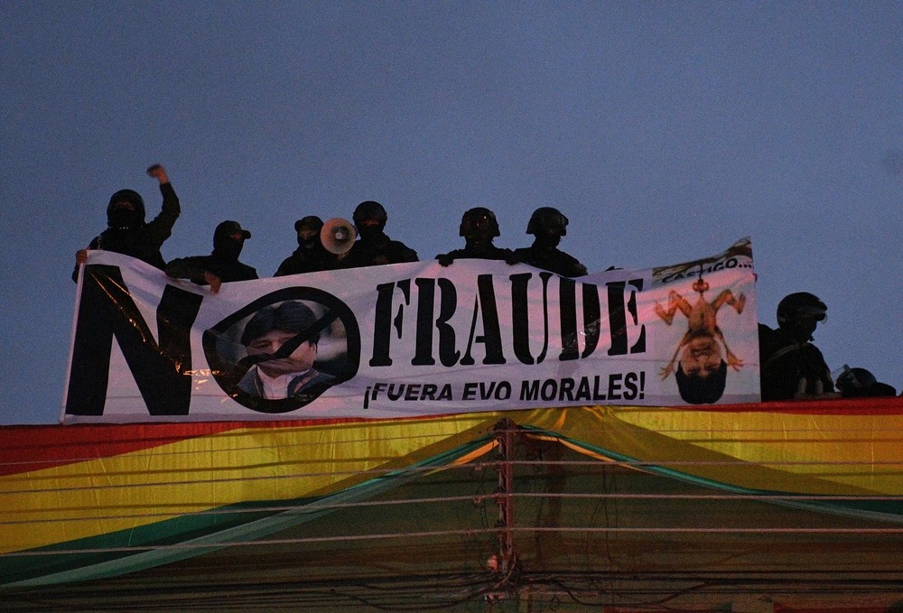 La Policía de Bolivia se amotina en contra de Evo Morales