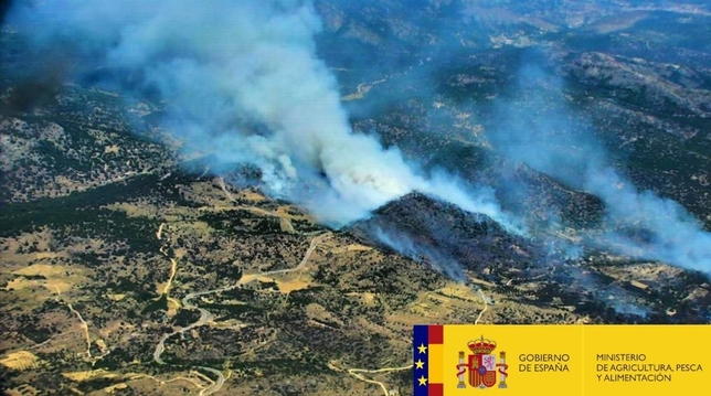 Incendio de nivel 1 en El Hoyo de Pinares
