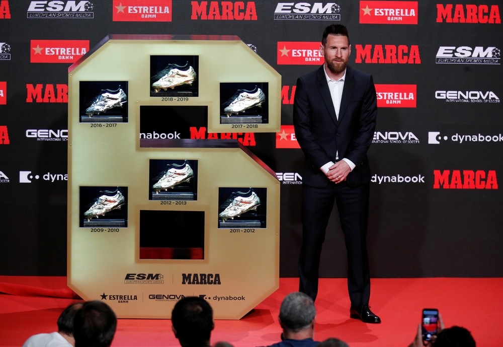 Punto de partida Microprocesador Pack para poner Messi levanta su sexta Bota de Oro | Noticias Diario de Ávila