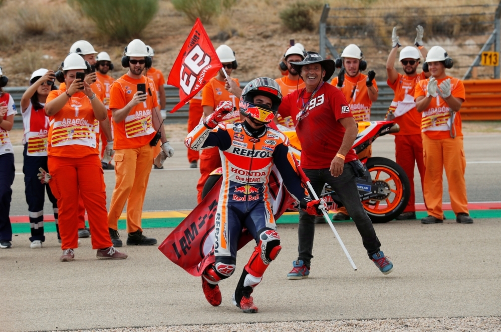 Nuevo triunfo de Marc Márquez en Alcañiz