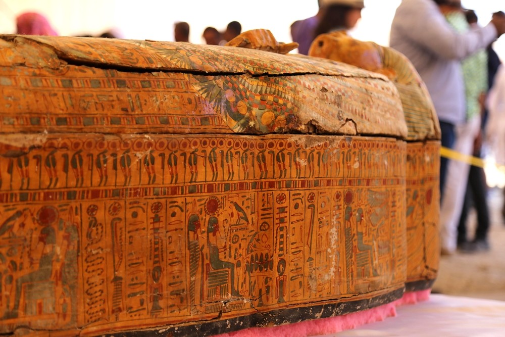 Hallan 30 sarcófacos de 3.000 años de antigüedad en Egipto