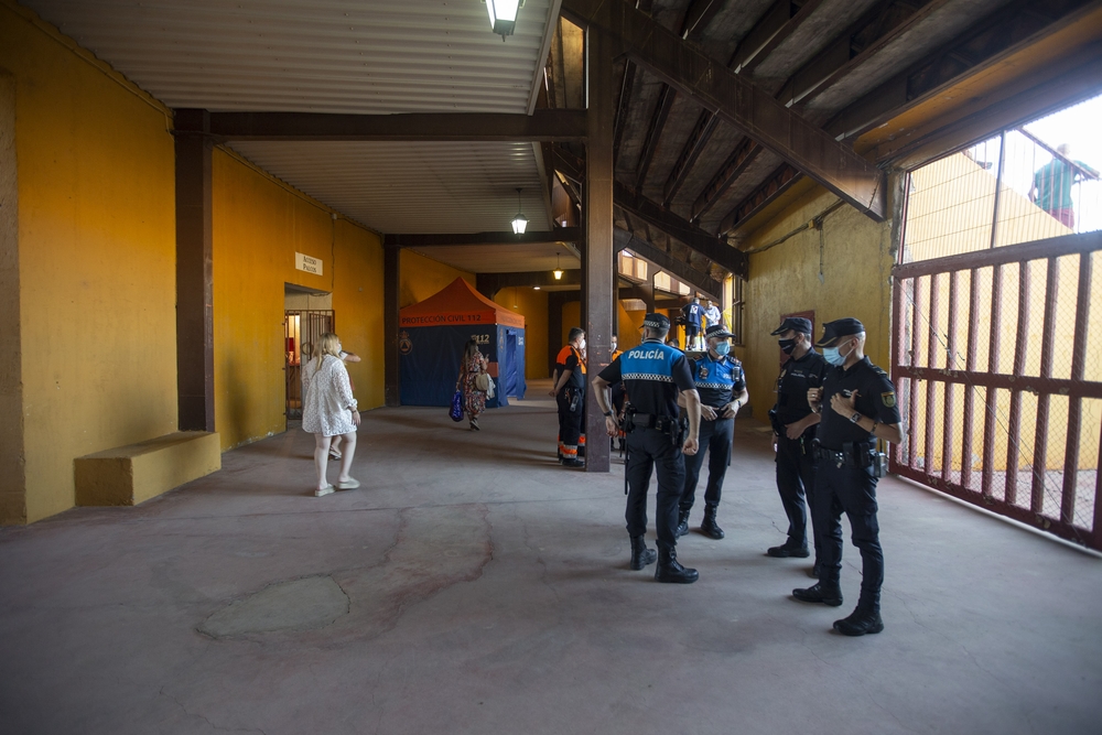 Primera corrida de toros en Ávila tras la crisis sanitaria.  / DAVID CASTRO