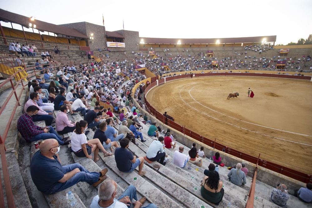 Primera corrida de toros en Ávila tras la crisis sanitaria.