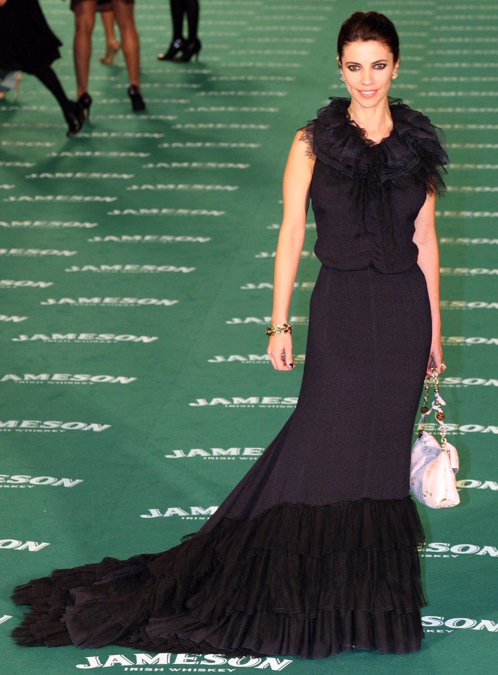 Maribel en la entrega de los Premios Goya en el año 2010.   / Diario de Ávila