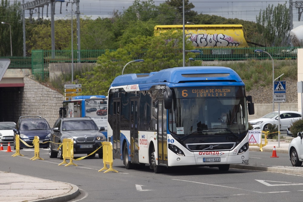 Avilabus, bus urbano, reanudación de todas las lineas, desescalada fase 0.  / ISABEL GARCÍA