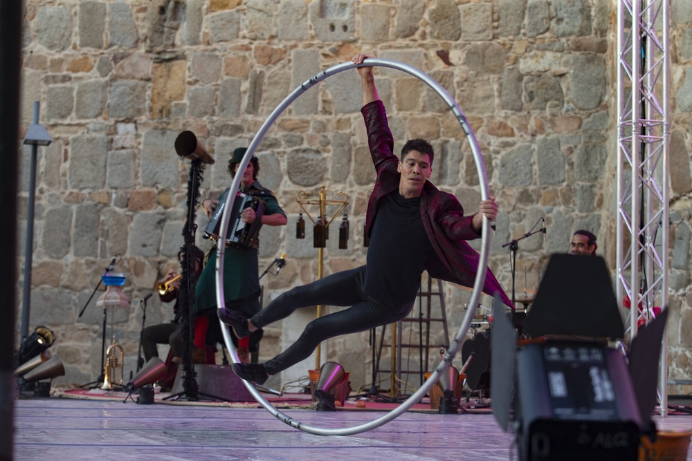 Festival Internacional de Circo de Castilla y León celebrado en Ávila.  / DAVID CASTRO