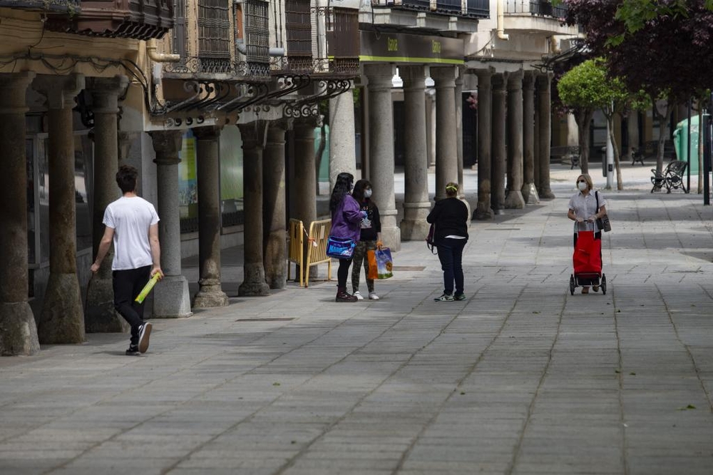 Arévalo, segundo municipio más importante de la provincia de Ávila, continúa en fase 0.  / DAVID CASTRO