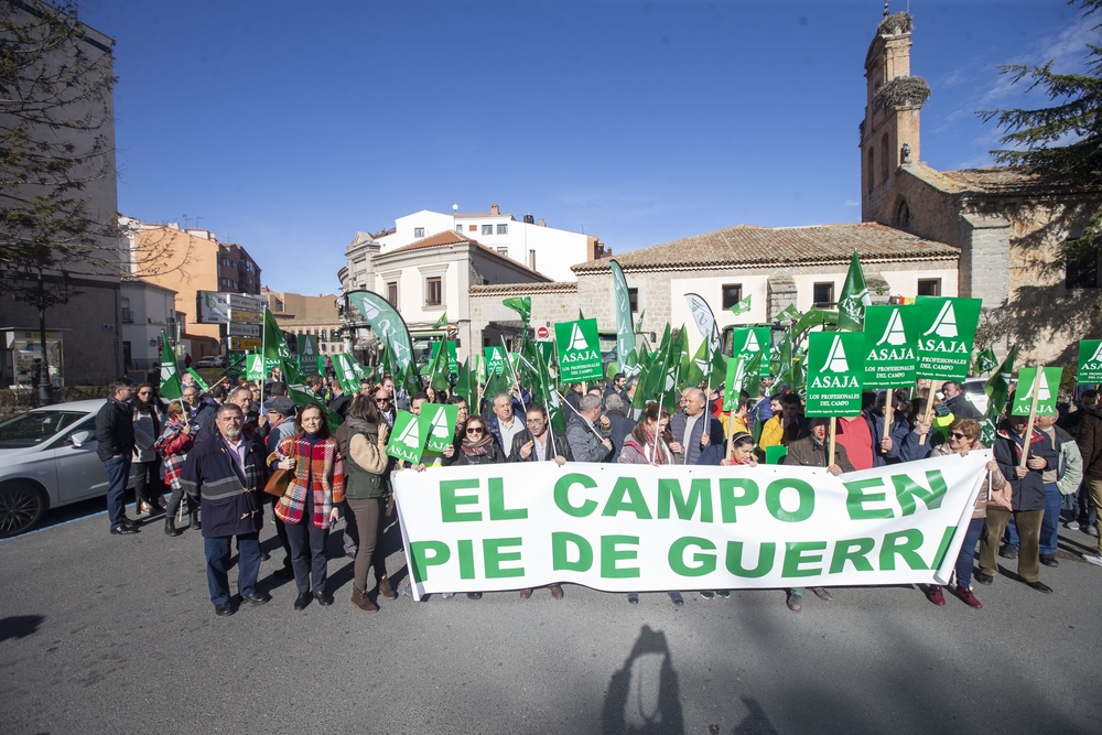 Manifestación ASAJA. JoaquÁ­n Pino.  / ISABEL GARCÍA