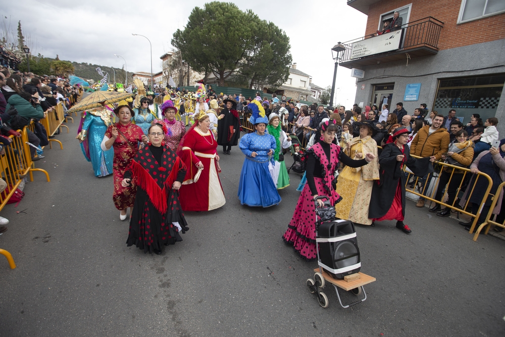 Desfile del Domingo de Piñata en el Carnaval de Cebreros Interprovincial.  / ISABEL GARCÍA