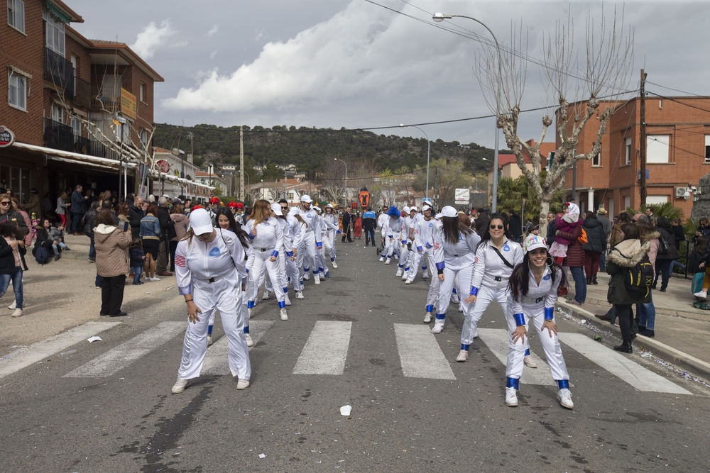 Desfile del Domingo de Piñata en el Carnaval de Cebreros Interprovincial.  / ISABEL GARCÍA