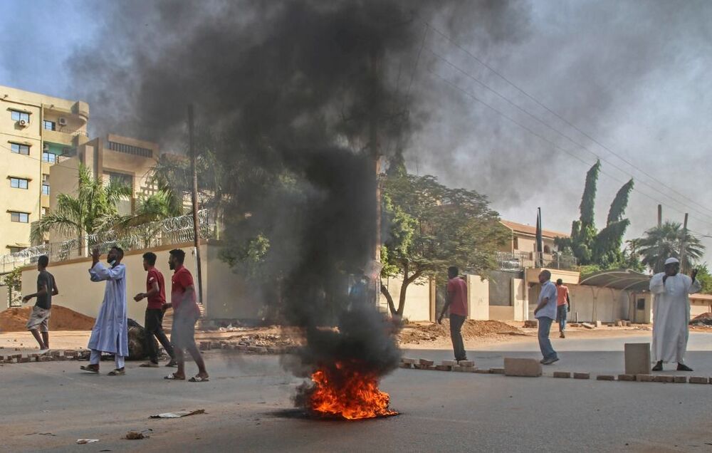 Coup attempt in Sudan  / MOHAMMED ABU OBAID