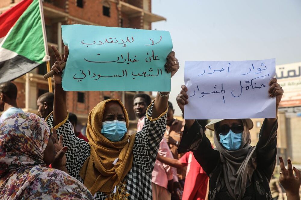 Coup attempt in Sudan  / MOHAMMED ABU OBAID