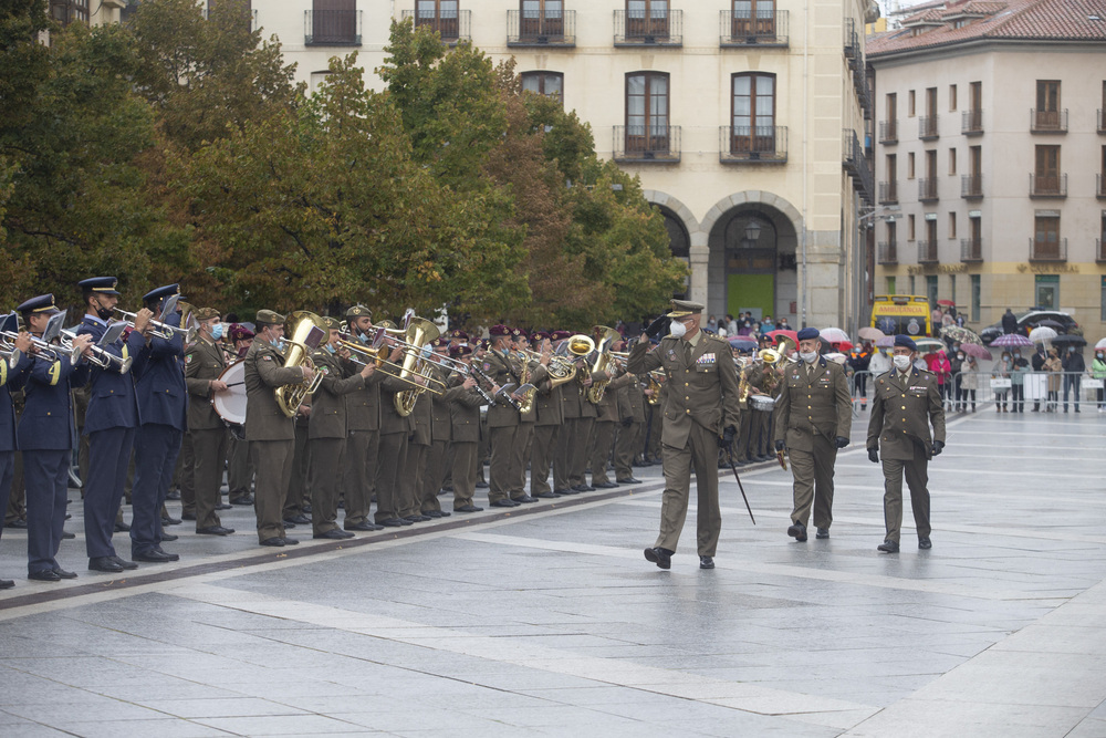 La música militar triunfa en Ávila