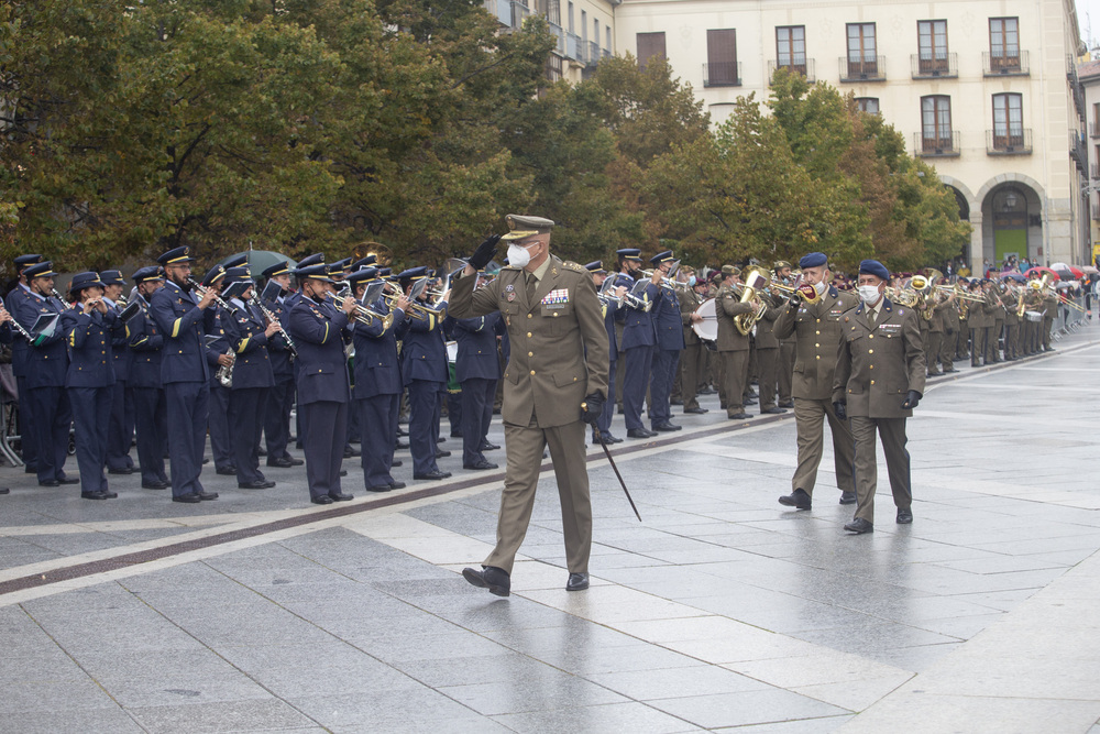 Retreta Militar en la Plaza de Santa Teresa. Múscia Milita.  / ISABEL GARCÍA