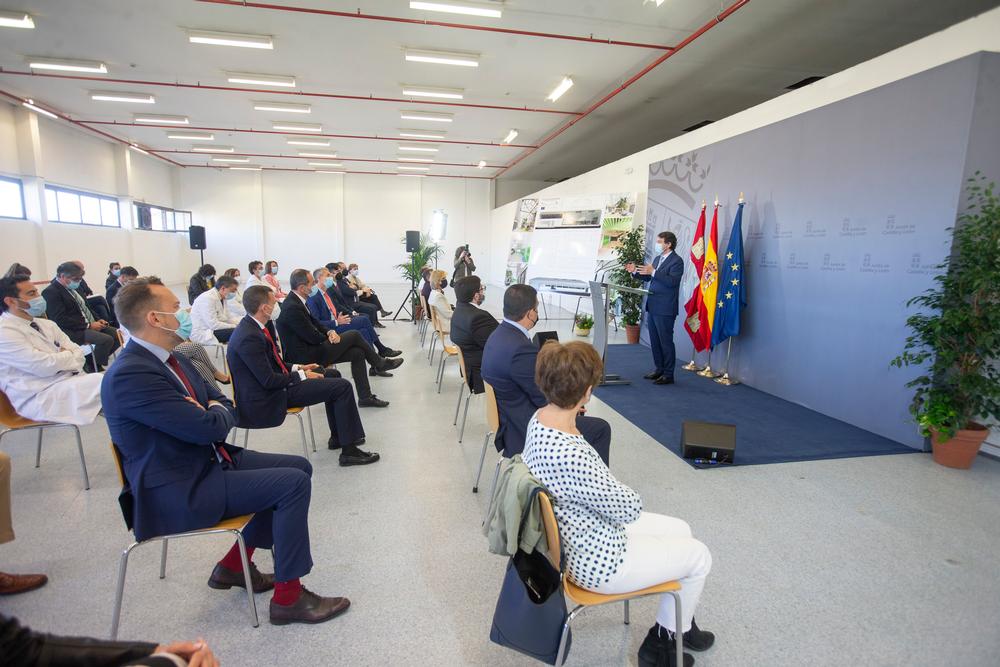 El presidente de la Junta de Castilla y León, Alfonso Fernández Mañueco, presentó este proyecto 