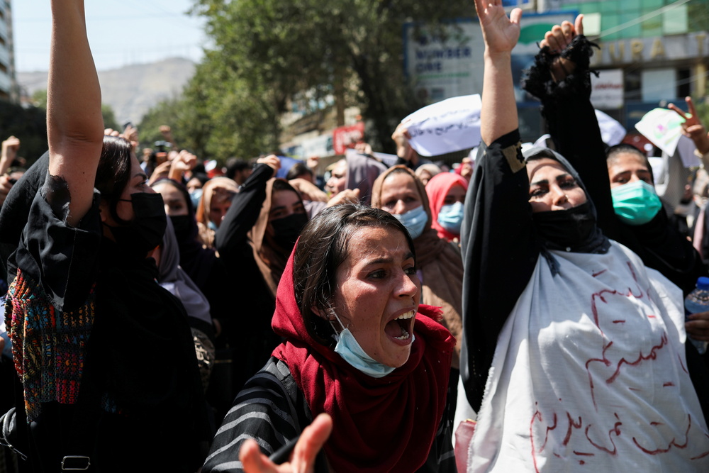 Anti-Pakistan protest in Kabul  / WANA NEWS AGENCY