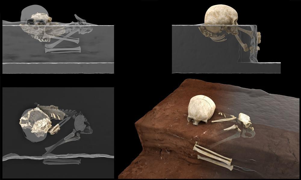 Hallan el enterramiento humano más antiguo de África