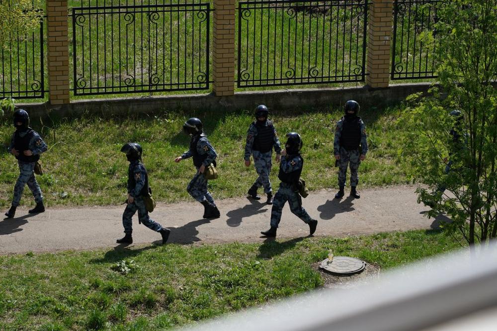 Deadly school shooting in Kazan  / MAX ZARECKIY