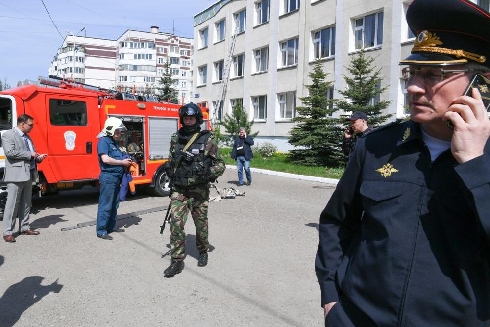 Deadly school shooting in Kazan  / PRESS OFFICE OF TATARSTAN PRESID
