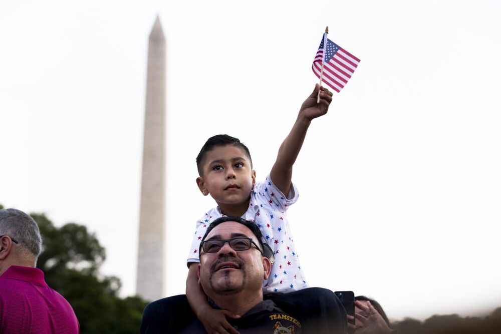 Independence Day at the White House in Washington, DC  / MICHAEL REYNOLDS / POOL