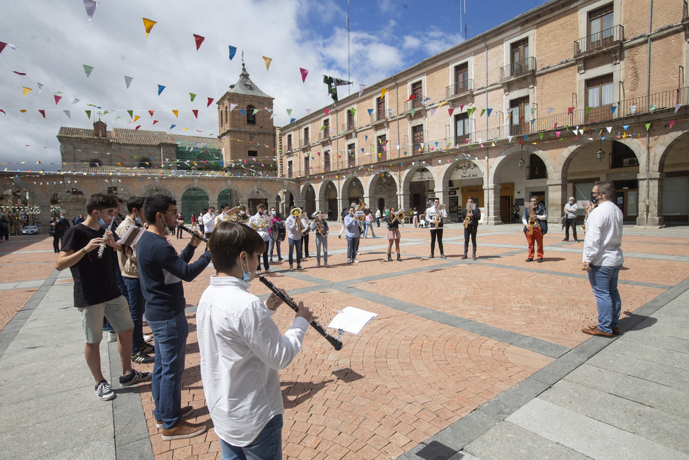 Ávila festejó el Día Europeo de la Música