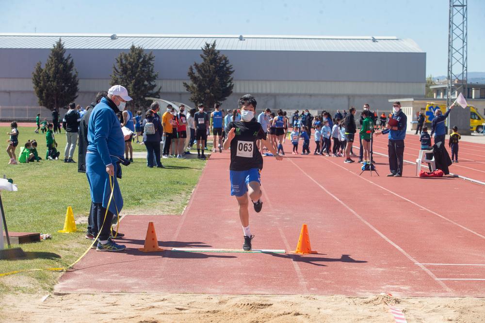 Las pistas de la Ciudad Deportiva se abrieron para esta actividad.  / DAVID CASTRO