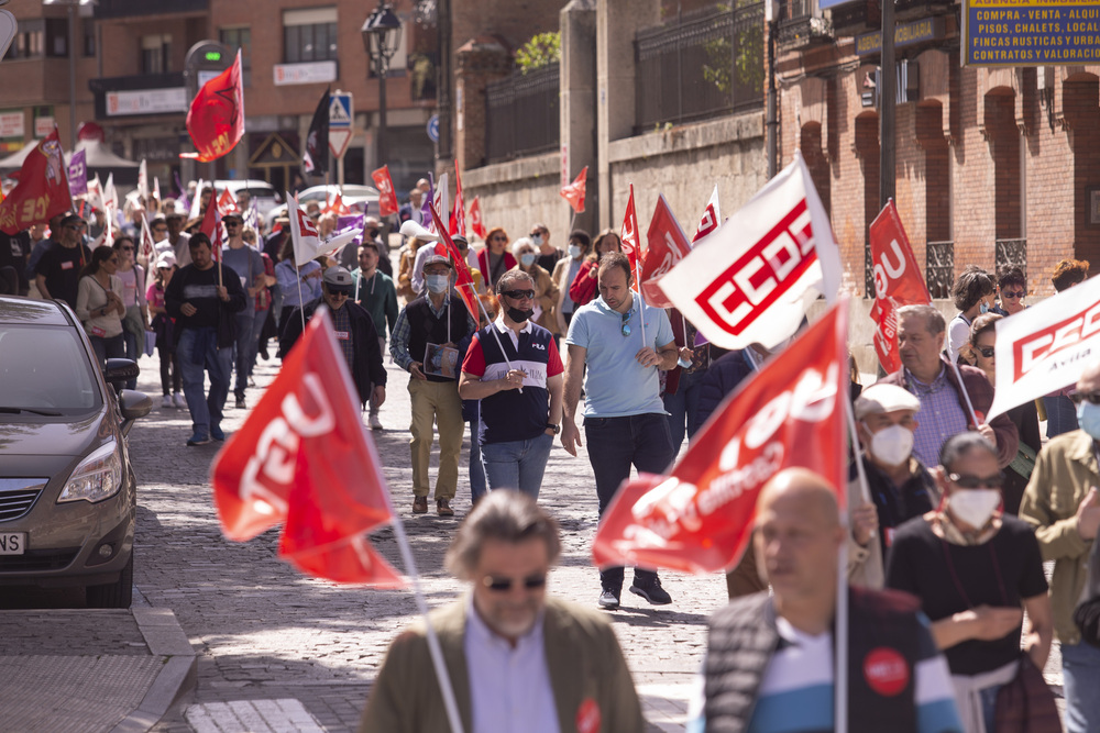 Manifestación del Día Internacional de los Trabajadores y Trabajadoras del 1 de mayo.  / ISABEL GARCÍA