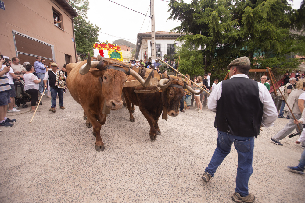 Desfile de Mascarávila en Navalacruz.  / DAVID CASTRO
