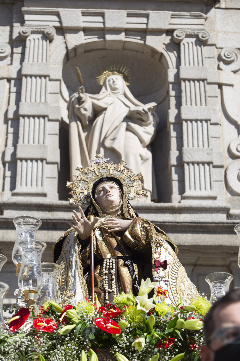 Procesión de la Santa IV Centenario de la Canonización de Santa Teresa de Jesús. Inicio del año Jubilar.  / ISABEL GARCÍA