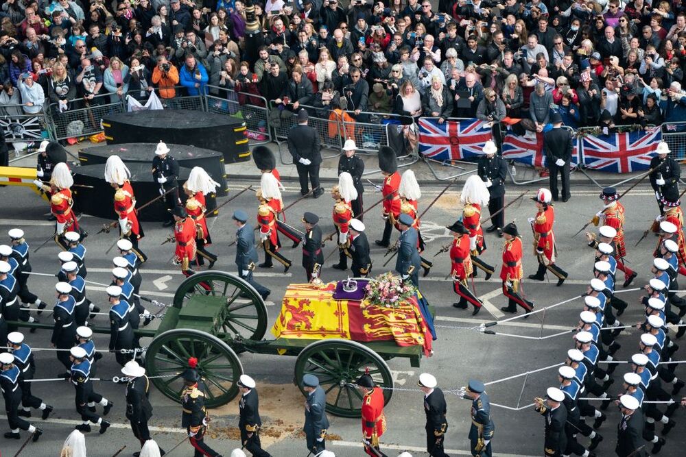 State Funeral and burial of Queen Elizabeth  / POOL