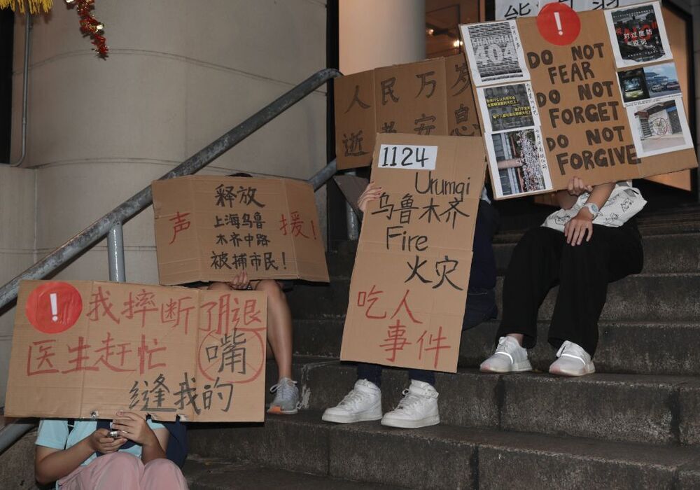 Las protestas desafían a China por su política 'COVID zero'