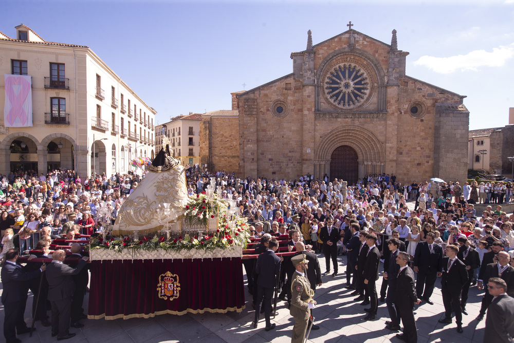 Procesión de Santa Teresa el día de La Santa.
