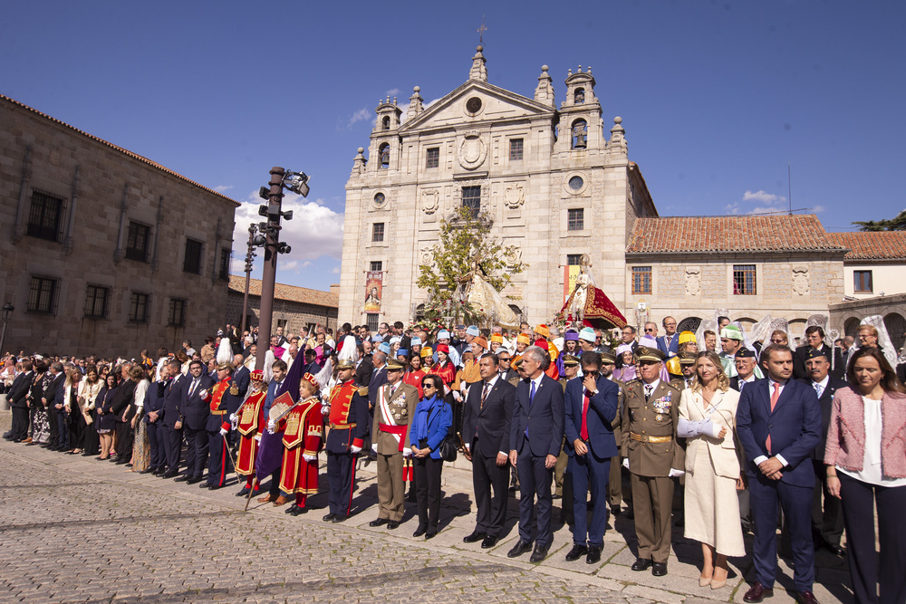 Procesión de Santa Teresa el día de La Santa.  / ISABEL GARCÍA