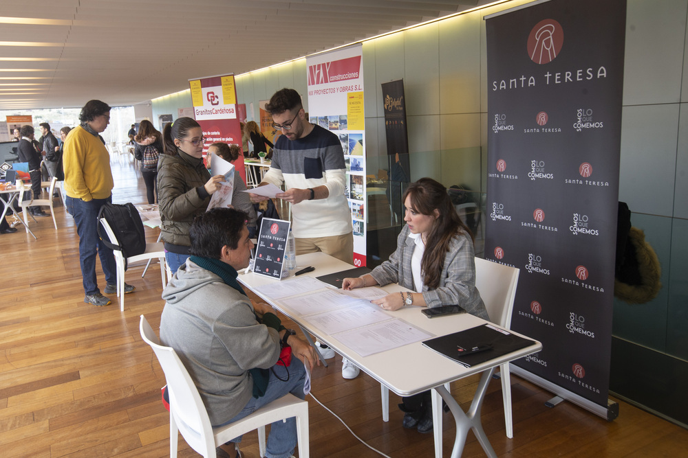 Inaguración de la I Feria de Empleo y Emprendimiento Ávil@Jobs.  / ISABEL GARCÍA