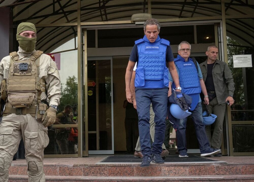 Los inspectores del OIEA llegan a la central de Zaporiyia