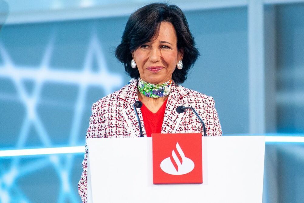 La presidenta de Banco Santander, Ana Botín