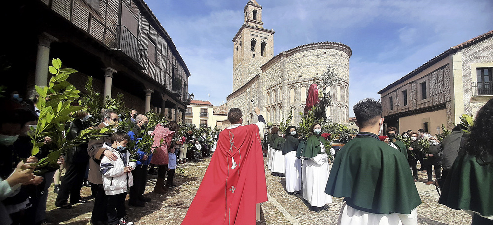 La Borriquilla, en pleno casco histórico de Arévalo.