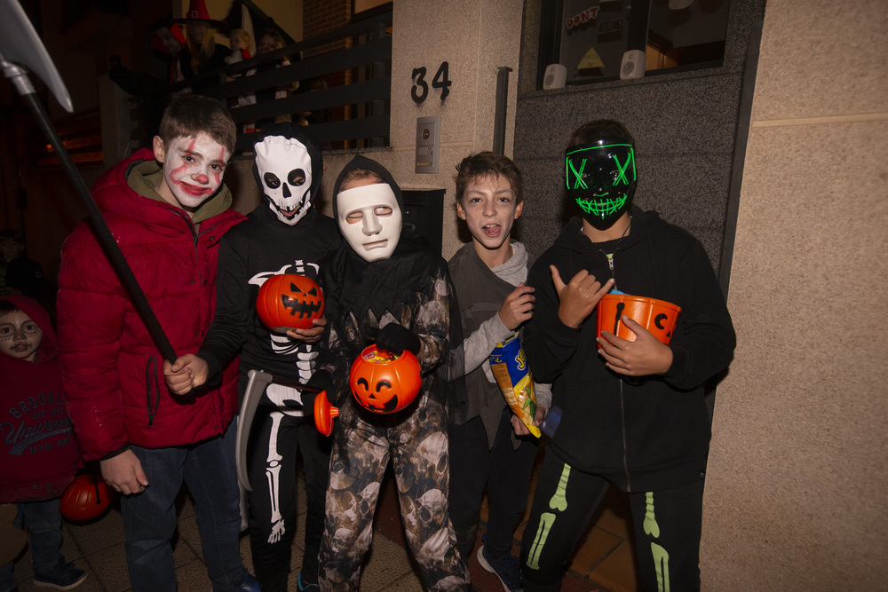 Ambiente de halloween, truco o trato.  / ISABEL GARCÍA