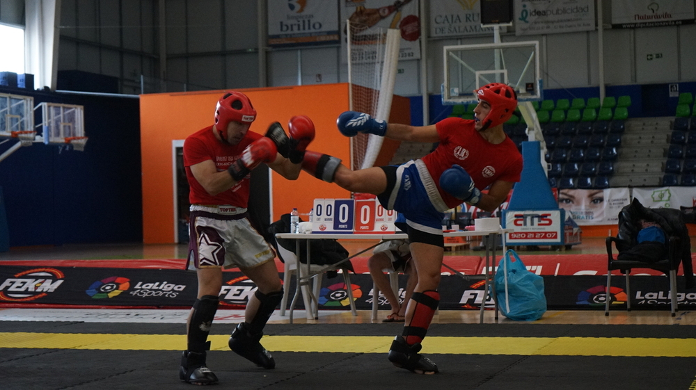 El kickboxing se luce en el Open de Ávila