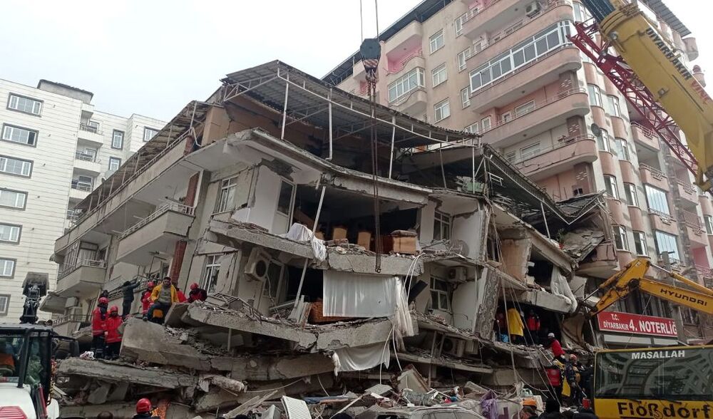 Earthquake in southeast Turkey  / DENIZ TEKIN