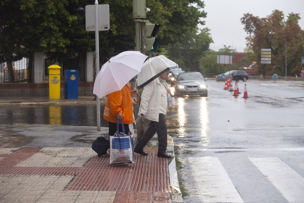 Lluvia, fuertes lluvias, agua, alerta meteorológica, DANA.  / ISABEL GARCÍA