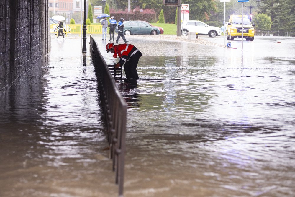 Lluvia, fuertes lluvias, agua, alerta meteorológica, DANA, inundaciones.  / ISABEL GARCÍA