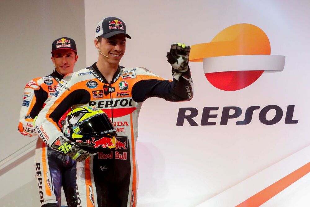 Presentación oficial del equipo Repsol Honda en Madrid para el campeonato del mundo de MotoGP de 2023  / EDUARDO OYANA