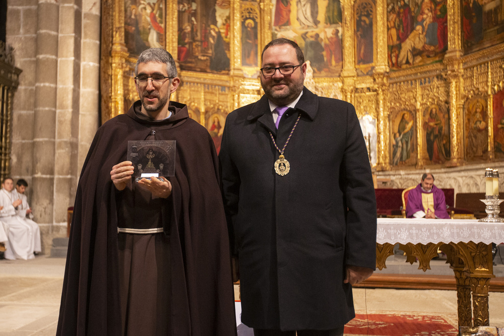 Procesión del cristo de Medinaceli por el 75 aniversarioa de la bendición de la imagen.  / ISABEL GARCÍA
