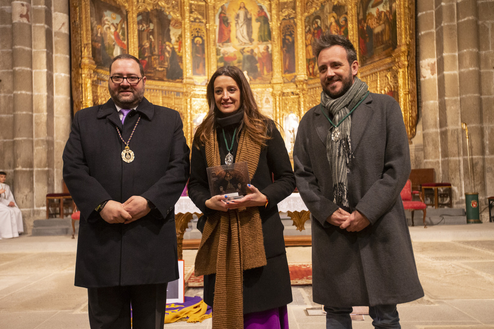 Procesión del cristo de Medinaceli por el 75 aniversarioa de la bendición de la imagen.  / ISABEL GARCÍA