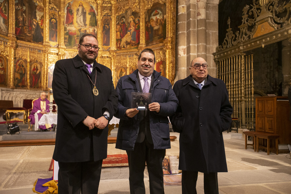 Procesión del cristo de Medinaceli por el 75 aniversarioa de la bendición de la imagen.  / ISABEL GARCÍA