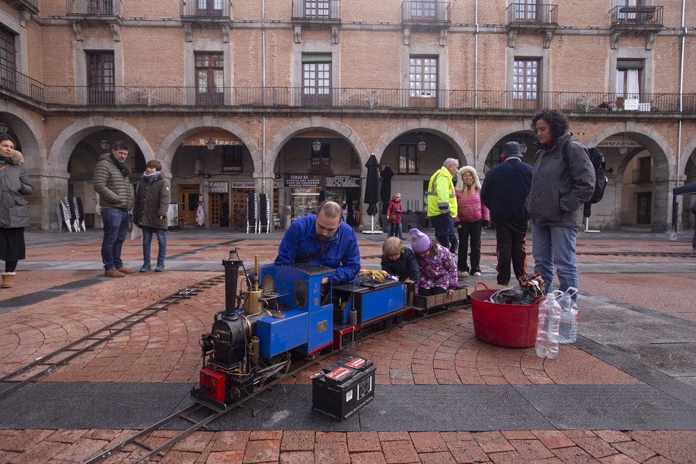 El Mercado Chico: estación de ferrocarril de Ávila