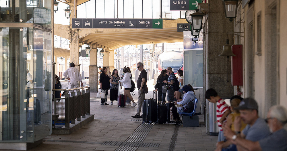 La estación de trenes superó el millón de viajeros en 2023
