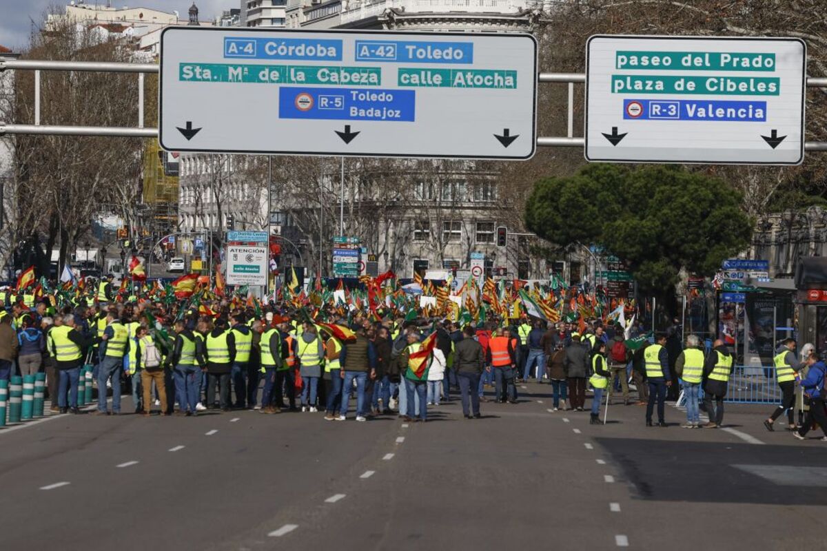 Una tractorada en Madrid y cita clave en la UE: así arranca la tercera semana de protestas  / J.J. GUILLÉN